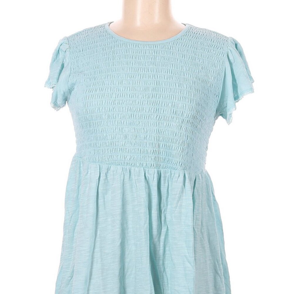 Torrid Women's Blue Blouse, Size 00 Plus